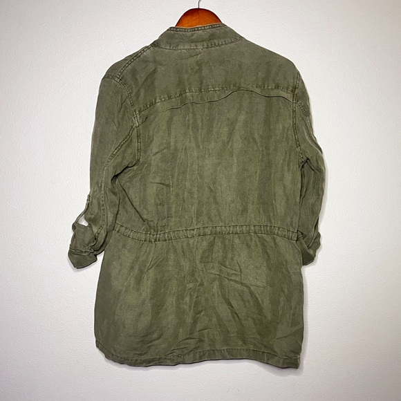 Treasure & Bond Linen Lyocell Blend Utility Jacket - Picture 3 of 7